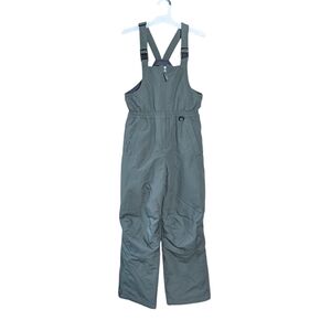 Like New Lands' End Kids Unisex Insulated Snow Bibs Size 14